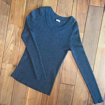 IENA 이에나 3x3 리브 U넥 풀오버