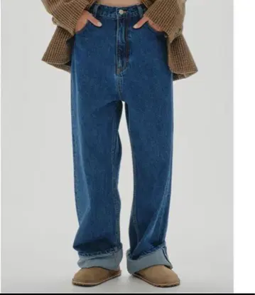 [ 미사용 새상품 ] TODAYFUL Cary's Denim 24 블루