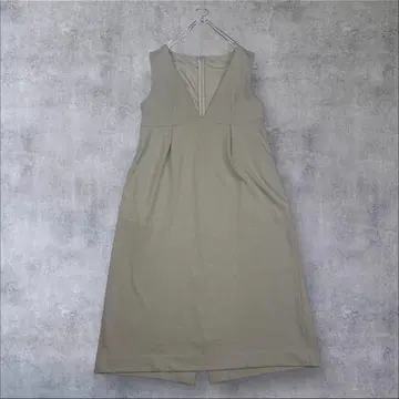 새상품급 로쏘 F by ROSSO 분또 점퍼 원피스