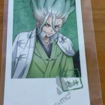 Dr.STONE 폴라로이드풍 카드 이시가미 센쿠
