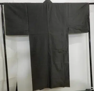 순수 실크 남성용 카와리히게  이중 기모노 시츠케 포함