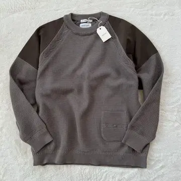 택 포함 새상품 YASHIKI x master-piece 절개 니트 L