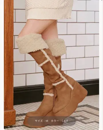 다리치 어그 부츠 카멜 M 사이즈