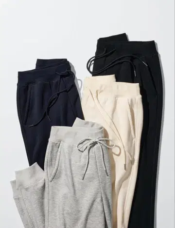 히트텍 보아 스웨트 팬츠 네이비 M 유니클로