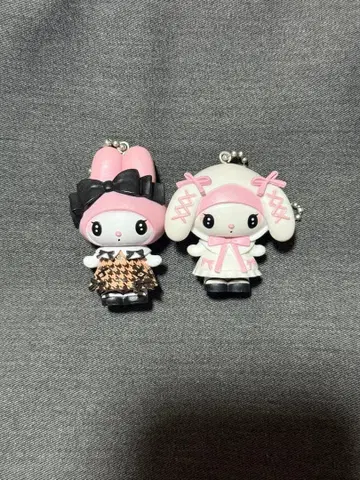 산리오 월야의 멜로쿠로 디자인 시리즈 마스코트 마이멜로디 2개 세트