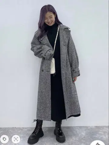 PAGE BOY 더블 브레스트 트렌치코트