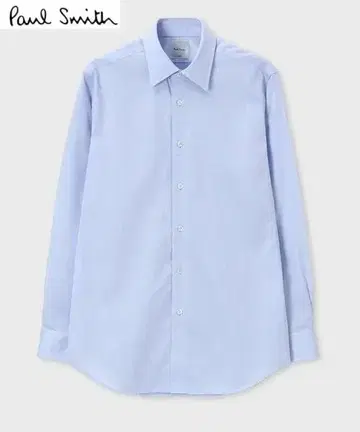 폴스미스 정가 2만 다이아도비 드레스 셔츠 라이트 블루 M 사이즈
