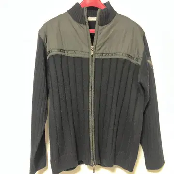 엠포리오 아르마니 니트 자켓 W 지퍼 나일론 절개 L