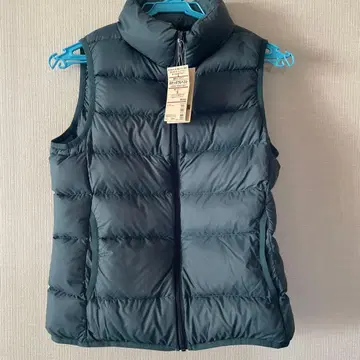 다운 베스트 여성용 S 다크 그린