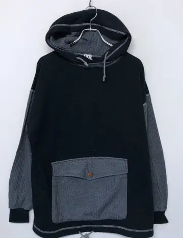 CAPRI SEVEN 아메카지 스트릿 구제 의류 맨투맨 x 니트 후드티