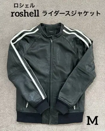 로쉘 roshell 라이더 자켓 아우터 천연 가죽 가죽