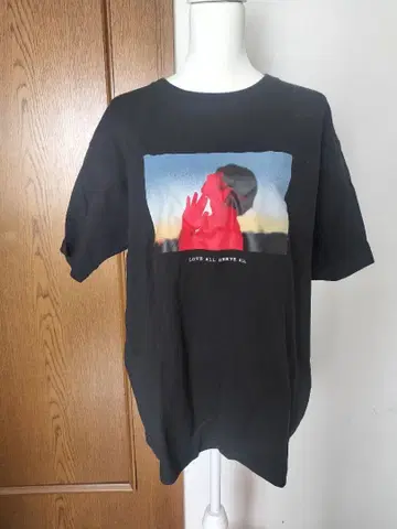 후지이 카제 사진 T셔츠 컨디션 최상 M