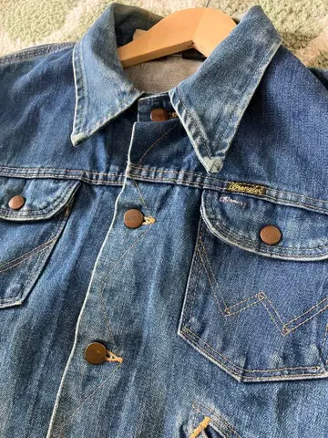 Wrangler 데님 자켓 사이즈 42