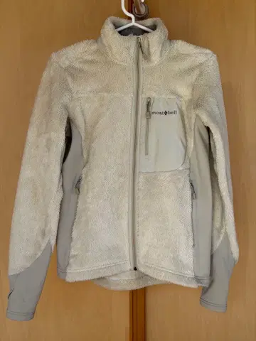 몽벨 플리스 자켓 아이보리