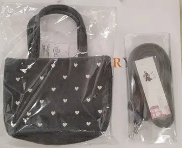 러브리바이페이러 러브리 하트 백 숄더 세트 그레이