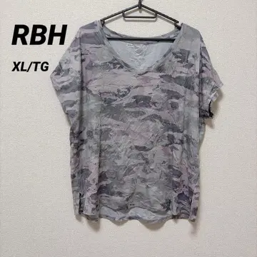 RBH [ XL/TG ] 반팔 카모 패턴 T셔츠