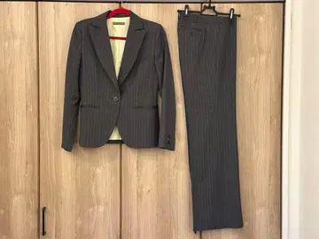 JAEGER 그레이 스트라이프 비즈니스 팬츠 수트