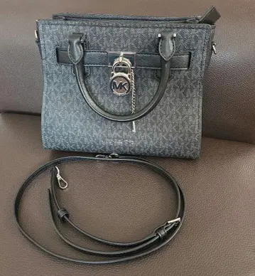 MICHAEL KORS 핸드백 해밀턴 사첼 스몰 블랙