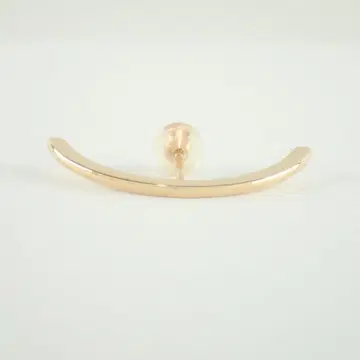 HIROTAKA 골드 커브형 귀걸이(한쪽용)