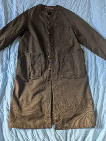 SCYE BASICS 사이 베이직스/산 호아킨 덕 크림슨 엔지니어 코트