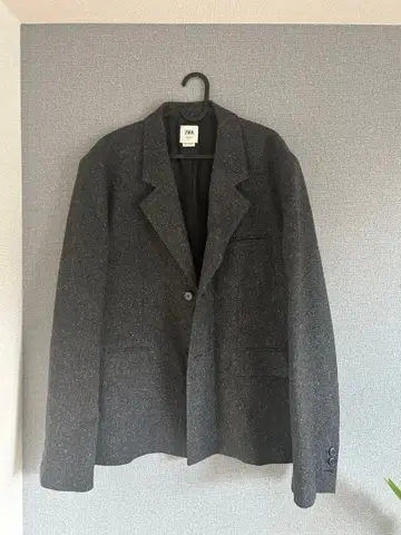ZARA MAN EDITION 테일러드 자켓 다크 그레이
