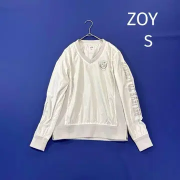 ZOY 조이 풀오버 블루종 스니드 잭 그레이 계열 슬리브 로고
