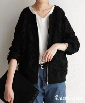 안티카 레이스 블루종 블랙