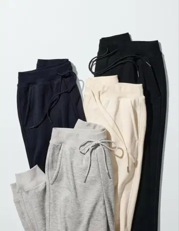 히트텍 보아 스웨트 팬츠 네이비 L 유니클로