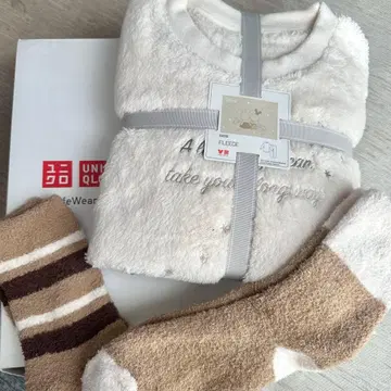 [ UNIQLO ] 룸웨어 & 삭스 세트 묶음 판매 홈웨어 파자마