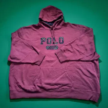 POLO 와인 레드 후드티 8L