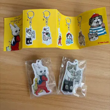 히구치 유코 아크릴 키링 / 2개 세트 / 미사용 새상품