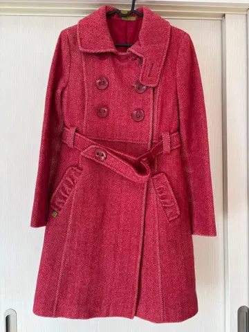 Soia & Kyo 빨간색 롱 코트