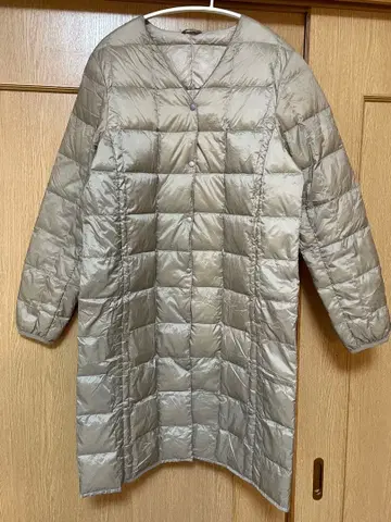 TAION 이너 다운 롱 코트 자켓