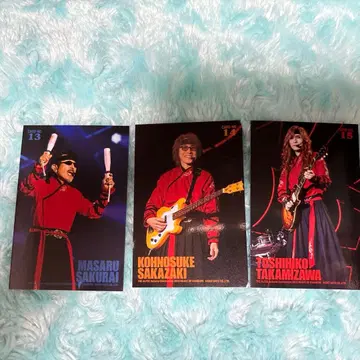 THE ALFEE 2025년 가을 트레이딩 카드 No.13 14 15