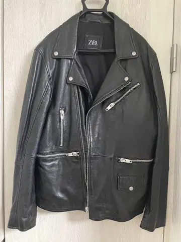 ZARA 가죽 자켓 XL