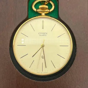 CITIZEN 시티즌 회중시계 쿼츠 작동 안 함