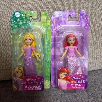 디즈니 프린세스 인형 세트 아리엘 라푼젤
