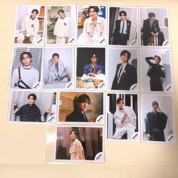 SnowMan 메구로 렌 공식 사진 15장 세트 묶음 판매 메메