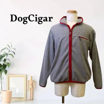 zG640 [ L ] DogCigar 플리스 자켓 심리스