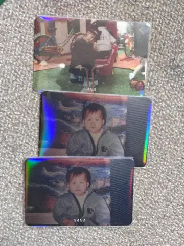 TWICE THE STORY BEGINS SANA 사진 카드 3장 세트