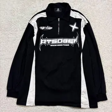 supermade 슈퍼메이드 워터 지퍼 셔츠 블랙