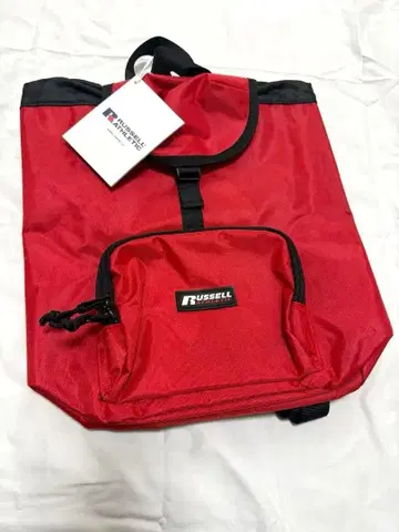 새상품 RUSSELL ATHLETIC 러셀 애슬레틱 미니 백팩 레드