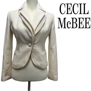 CECIL McBEE 자켓 포멀 울 사용 버튼 2종