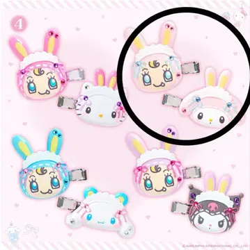 산리오 마이멜로디 메조피아노 앞머리 클립