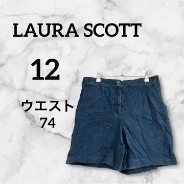 LAURA SCOTT [ 12 ] 다크 블루 숏팬츠