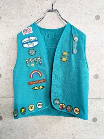 걸스카우트 베스트 그린