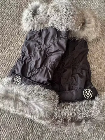 래빗 퍼 블랙 퍼 암커버