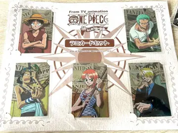 미사용 원피스 ONEPIECE 라미 카드 세트 키링 모음