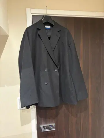 MAISON SPECIAL 블랙 더블 브레스트 자켓 01