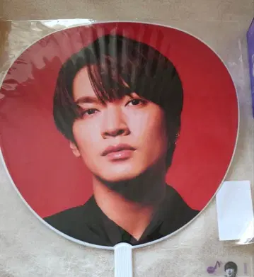 Snow Man 후카사와 타츠야 부채 Dome ON 미사용 새상품